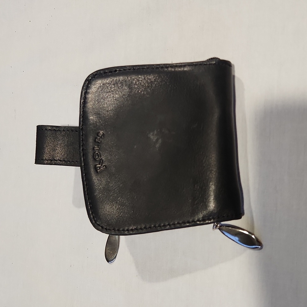 Rolfs Vintage Genuine Leather Mini Zip Wallet